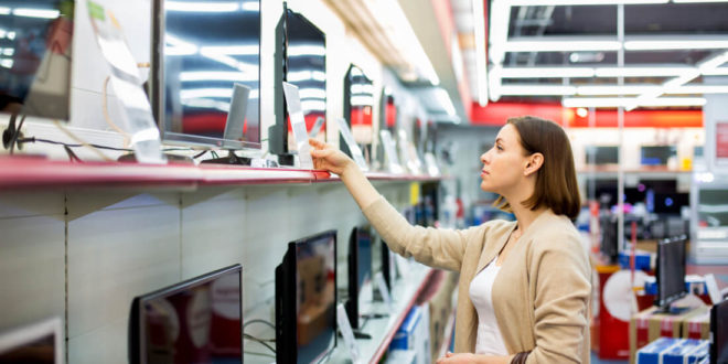shopping for tv Two-thirds of shoppers prefer making 'big life event' purchases in-store