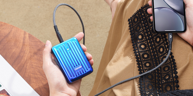 supermini powerbank Crowdfunding Corner: SuperMini portable charger, AIKEA AI home camera, POWERUP 4.0 paper airplane, Philips PicoPix Max projector
