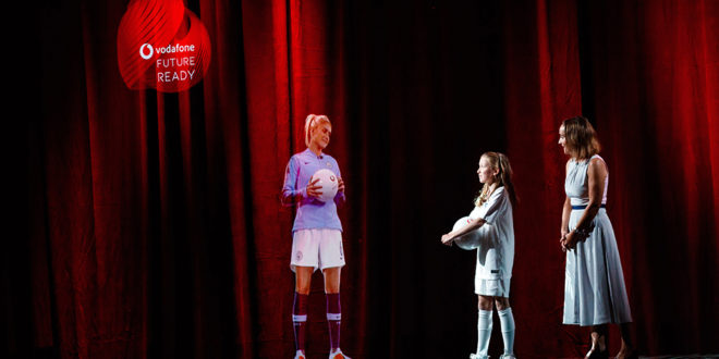 vodafone 5g call Vodafone makes UK’s first holographic 5G call, highlights the business importance of IoT