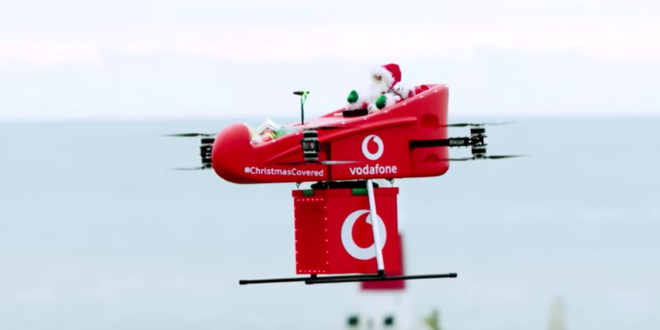 vodafone drone WATCH: Vodafone completes first ever UK drone delivery over 4G network