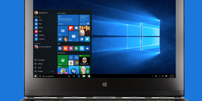windows 10 on a laptop mainjpg Windows 10 launches today, but is it safe enough for your business?