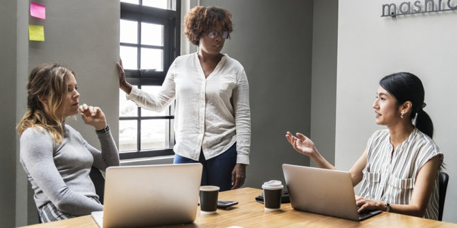 women meeting office Women in Tech Special: How to get involved in PCR’s November issue